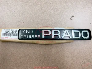 Chữ Land Cruiser Prado ốp đèn soi biển số Prado 2007