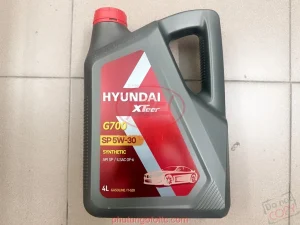 Dầu máy xe ô tô Hyundai G700 SP 5W30 ( máy xăng)