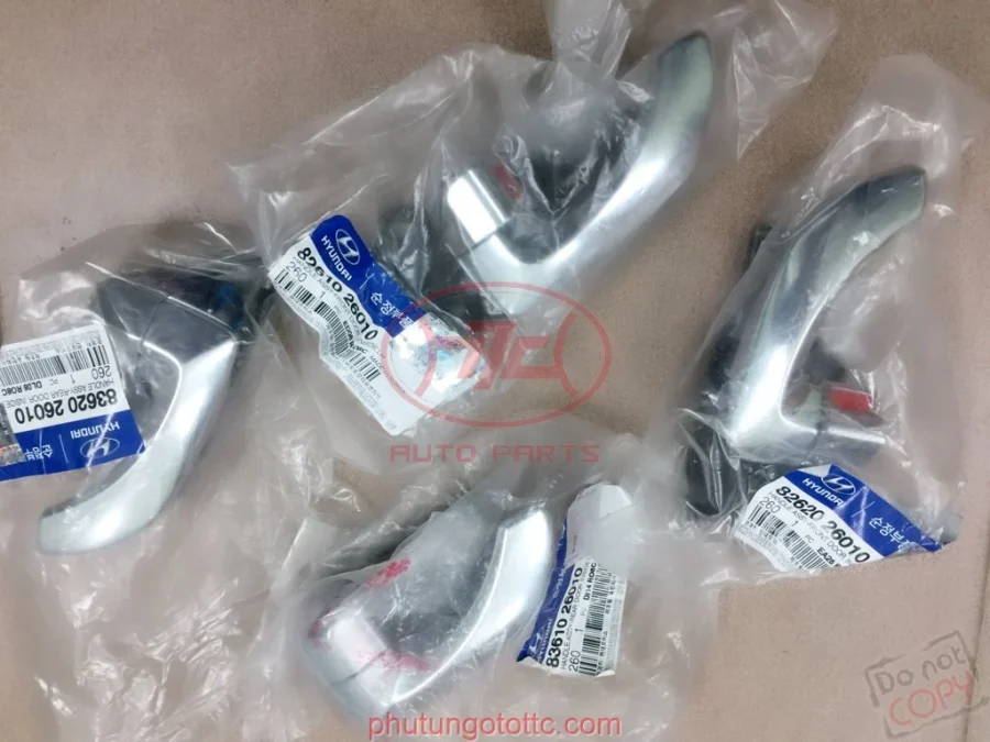 Tay mở cửa sau trong Santafe Gold